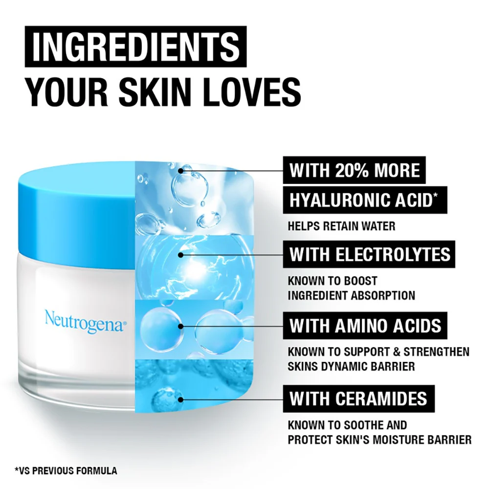 Neutrogena Hydro Boost Gel Cream 50ml - Image 3