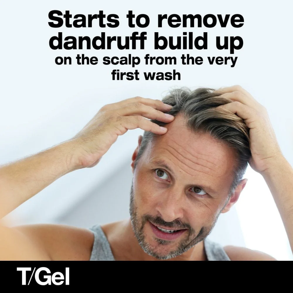Neutrogena T/Gel Anti-Dandruff Shampoo for Dry Hair 150ml - Image 2