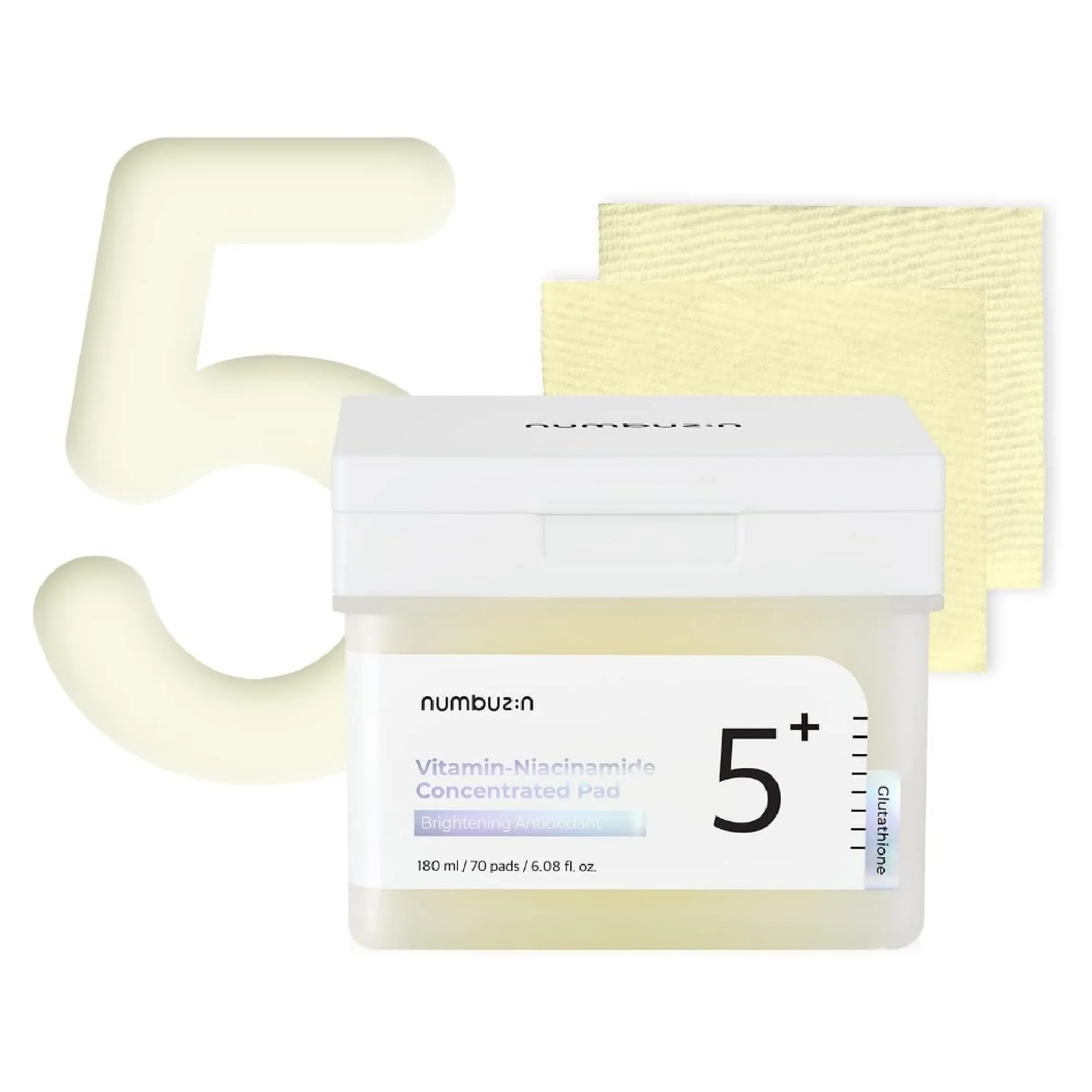 Numbuzin No. 5 Vitamin-Niacinamide Concentrated Pad x70 - Image 2