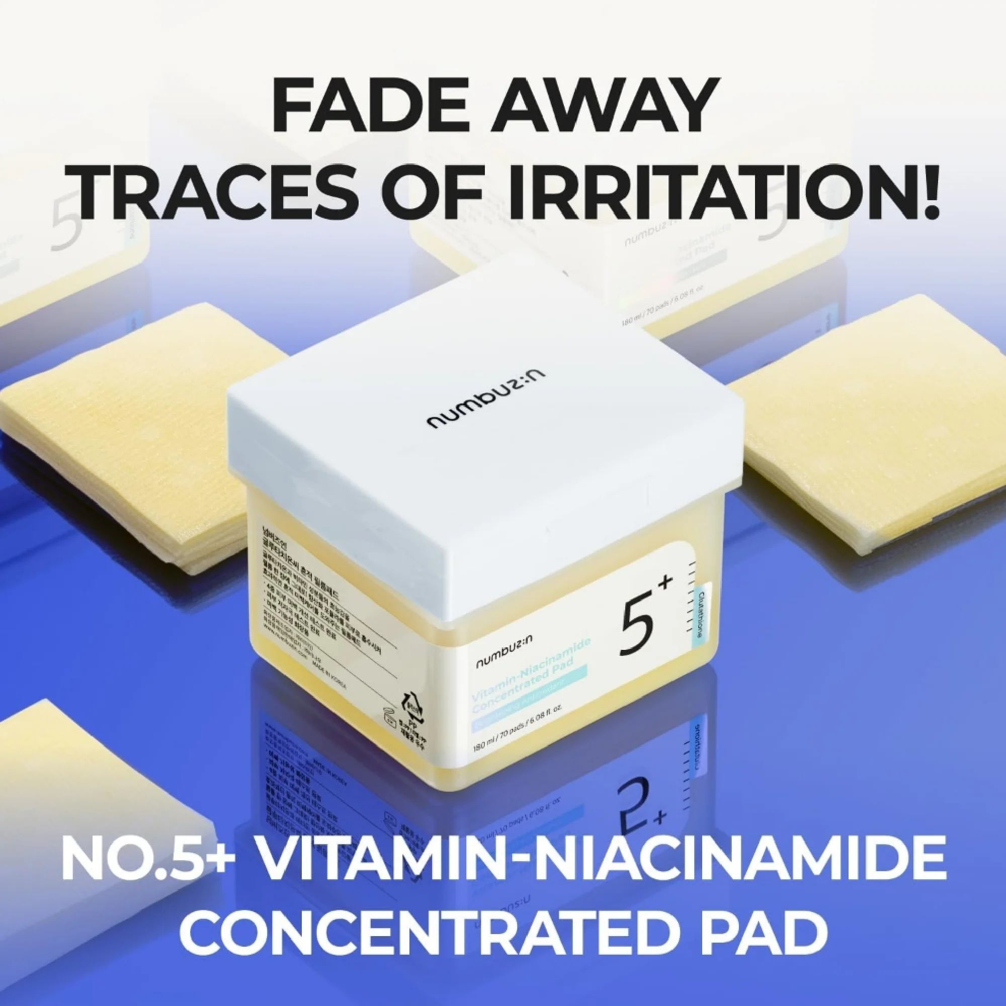 Numbuzin No. 5 Vitamin-Niacinamide Concentrated Pad x70 - Image 3
