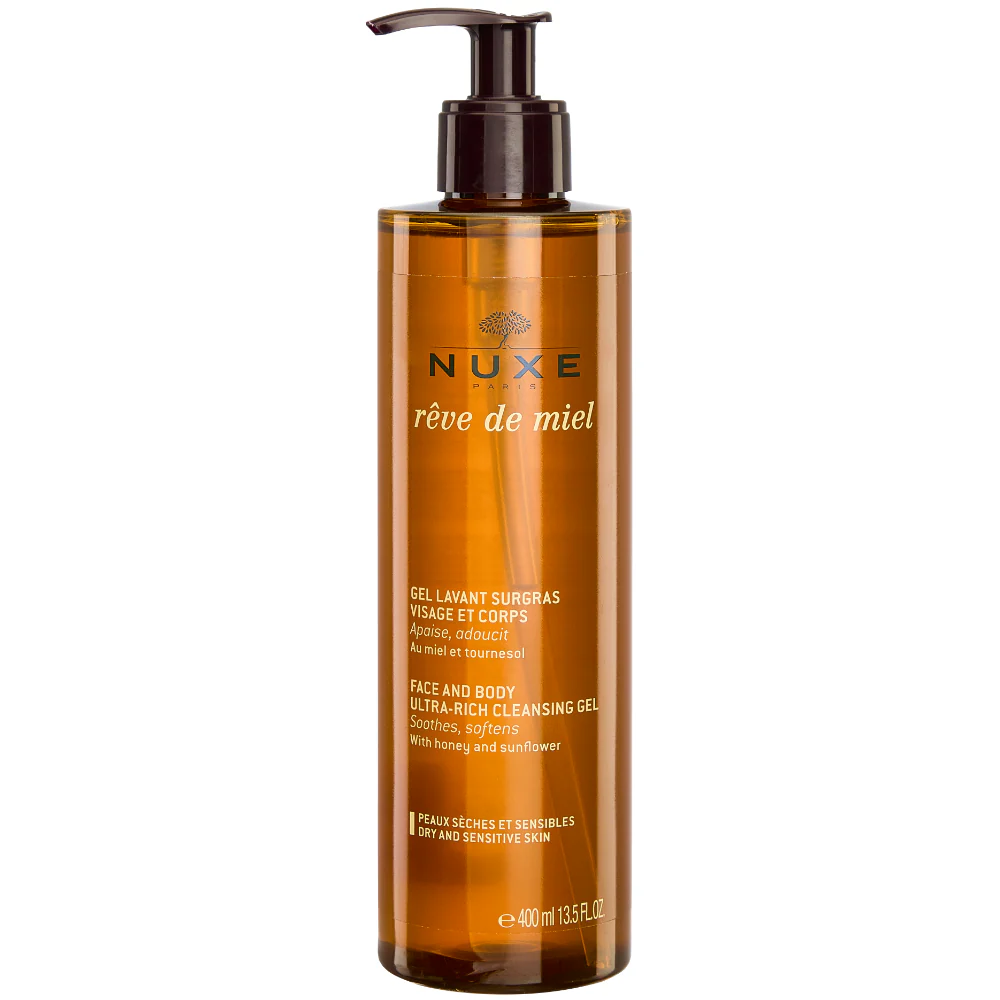 Nuxe Reve De Miel Face & Body Ultra-Rich Cleansing Gel 400ml