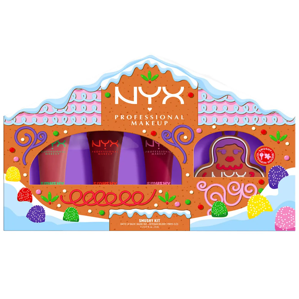 NYX Professional Makeup Holiday Smushy Matte Lip Balm Trio 3 x 8ml