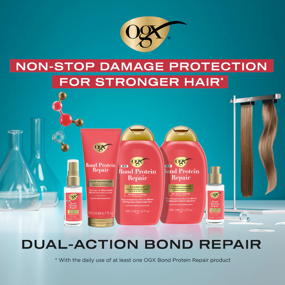 OGX Bond Protein Repair & Protect 3-In-1 Oil Mist 50ml - Image 5