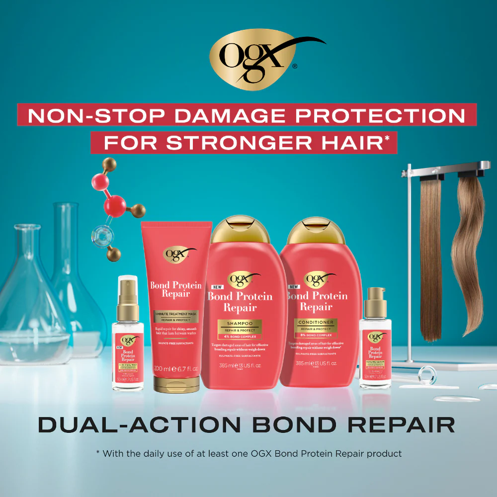 OGX Bond Protein Repair & Protect Conditioner 385ml - Image 5