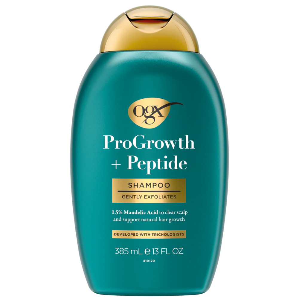 OGX ProGrowth + Peptide Shampoo 385ml