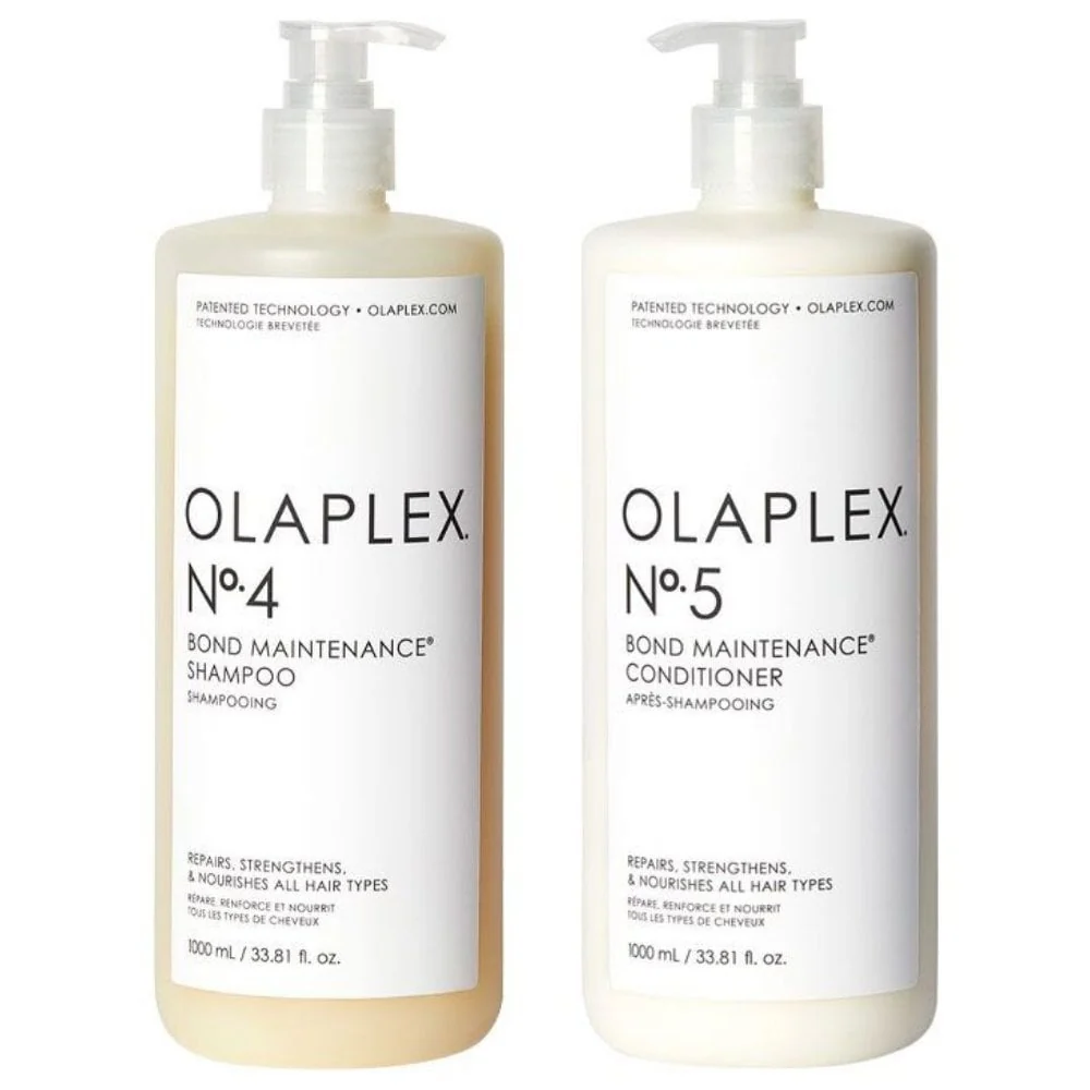 Olaplex No 4 Bond Maintenance Shampoo & No 5 Conditioner Twin 2 x 1000ml