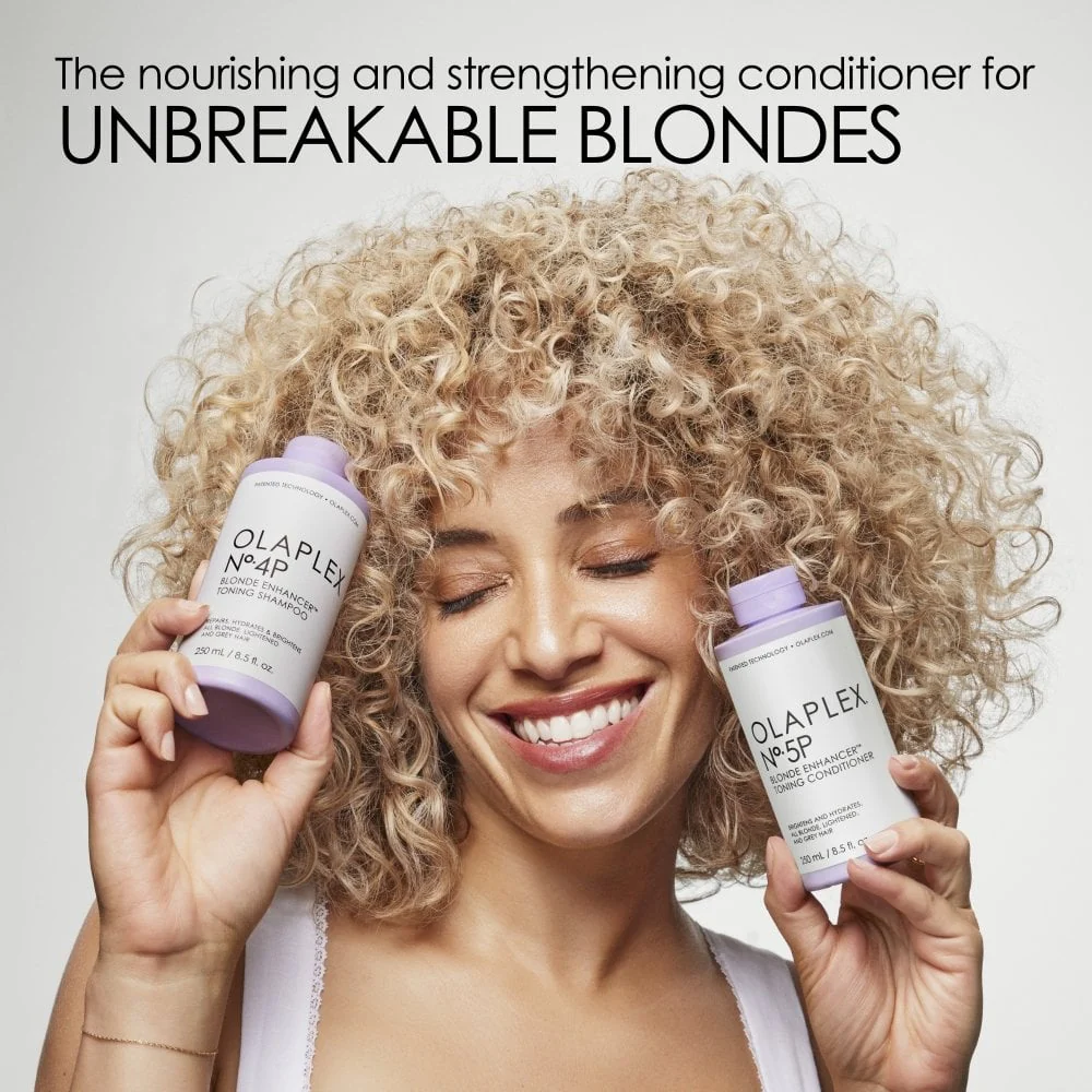 Olaplex No 5P Blonde Enhancer Toning Conditioner 250ml - Image 8