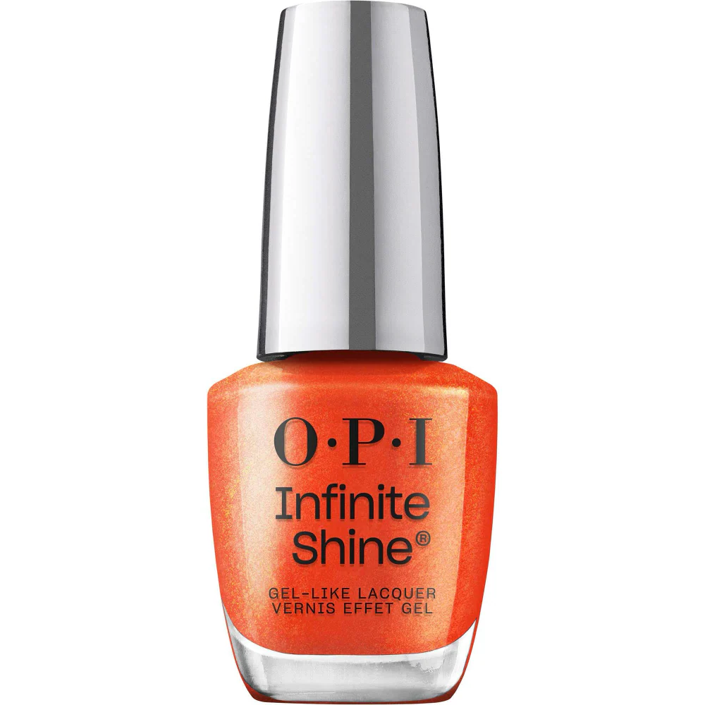 OPI Infinite Shine Gel-Like Nail Lacquer Shock Em Orange 15ml