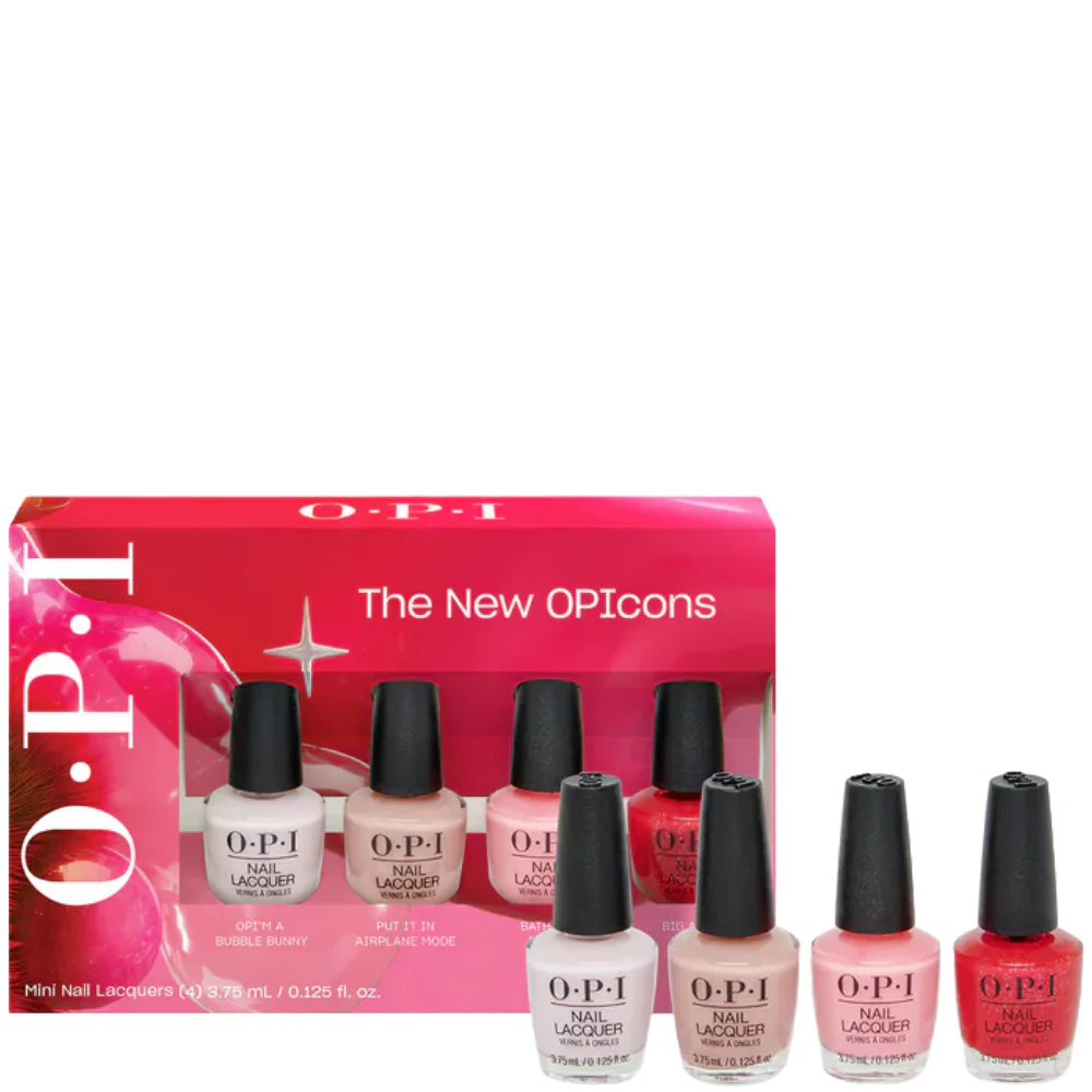 OPI OPIcons Mini Nail Polish Pack 4 x 3.75ml
