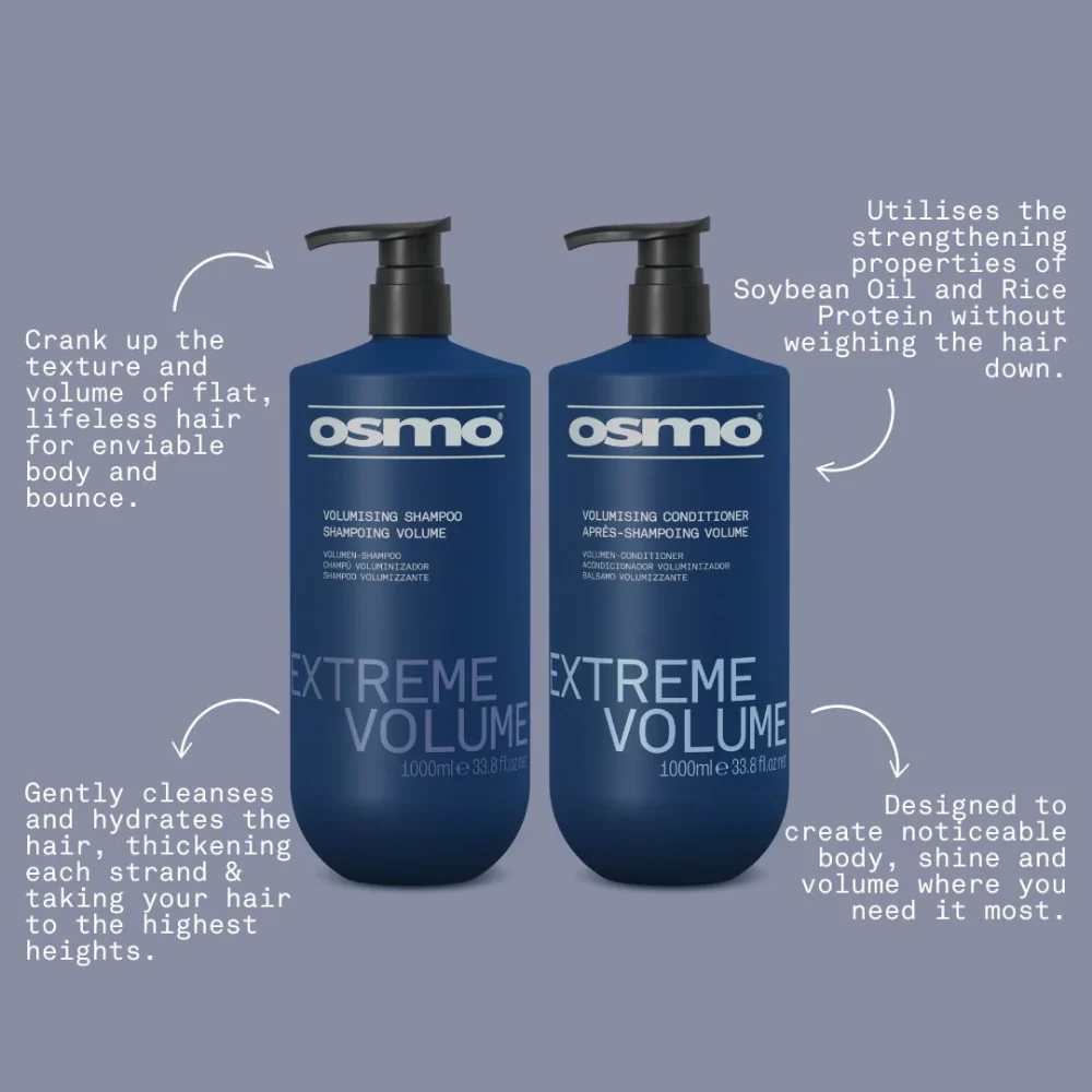 Osmo Extreme Volume Shampoo 1000ml - Image 4