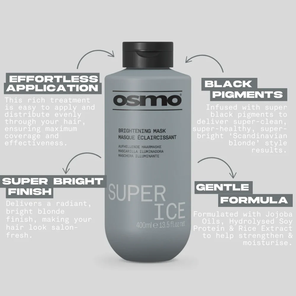 Osmo Super Ice Brightening Mask 400ml - Image 3