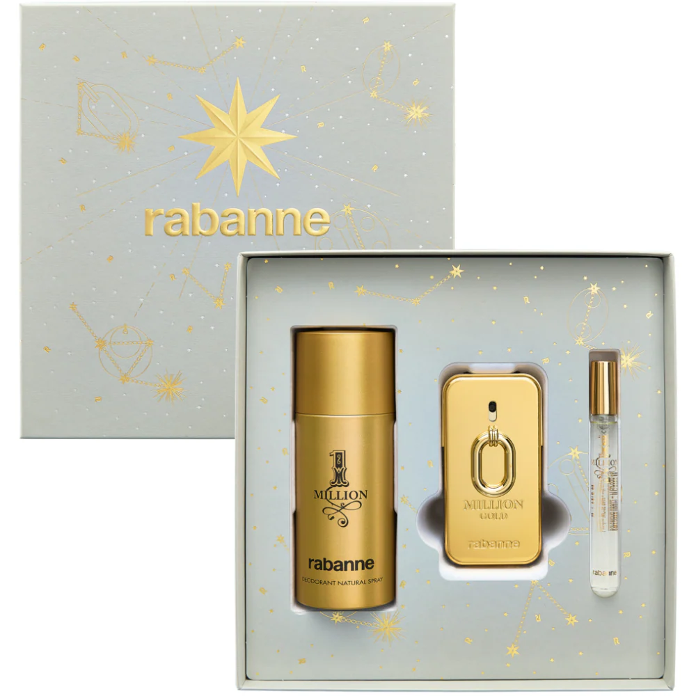 Paco Rabanne Million Gold Eau De Parfum Intense Gift Set 50ml - Image 5
