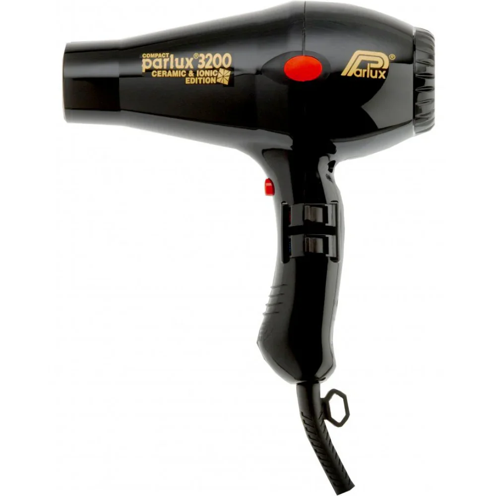 Parlux 3200 Ceramic Ionic Hair Dryer Black