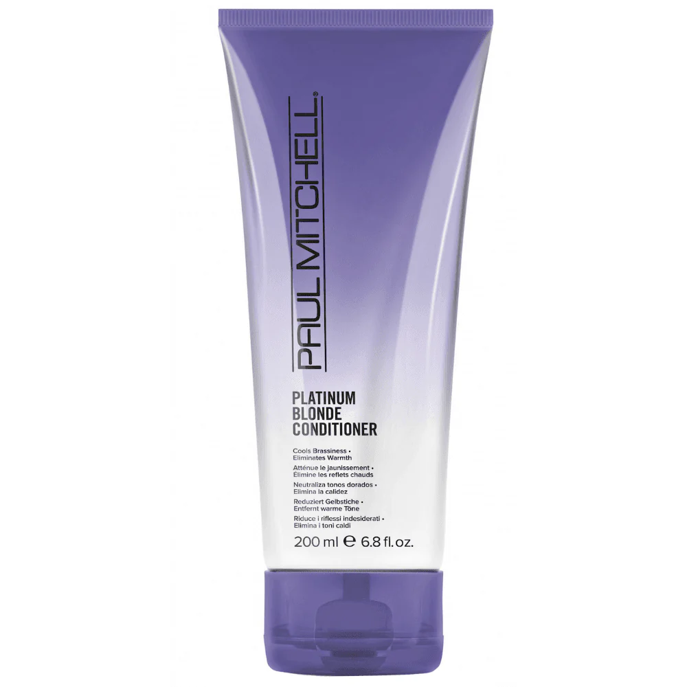 Paul Mitchell Platinum Blonde Warmth Eliminator Shampoo 300ml & Conditioner 200ml Twin - Image 2
