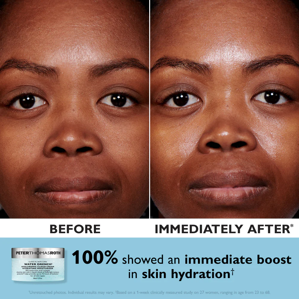 Peter Thomas Roth Water Drench Hyaluronic Cloud Cream Hydrating Moisturiser 50ml - Image 4