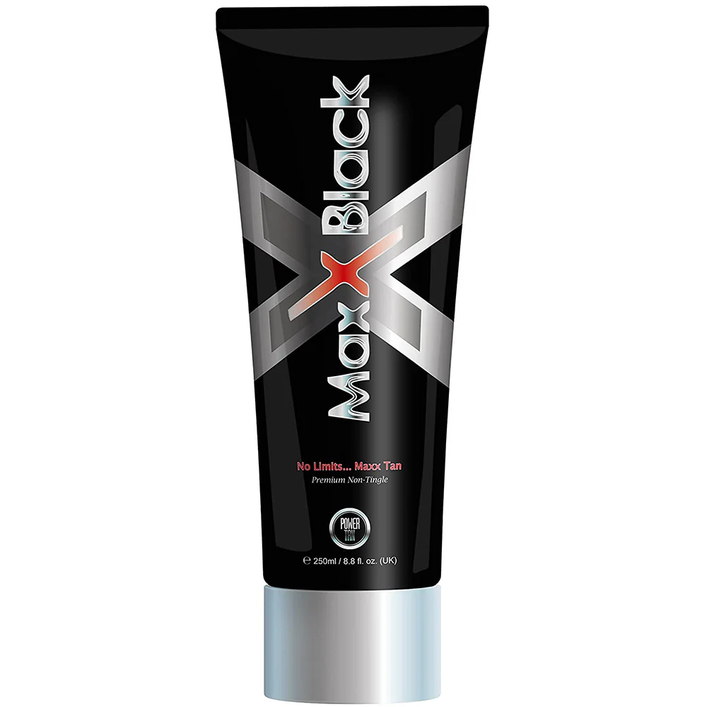 Power Tan Maxx Black No Limits Premium Tanning Accelerator 250ml