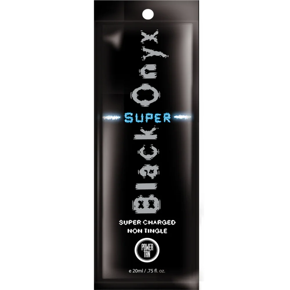Power Tan Super Black Onyx Super-Charged Tanning Accelerator Sachet 20ml