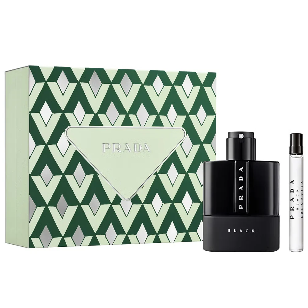 Prada Luna Rossa Black Eau De Parfum Gift Set 100ml