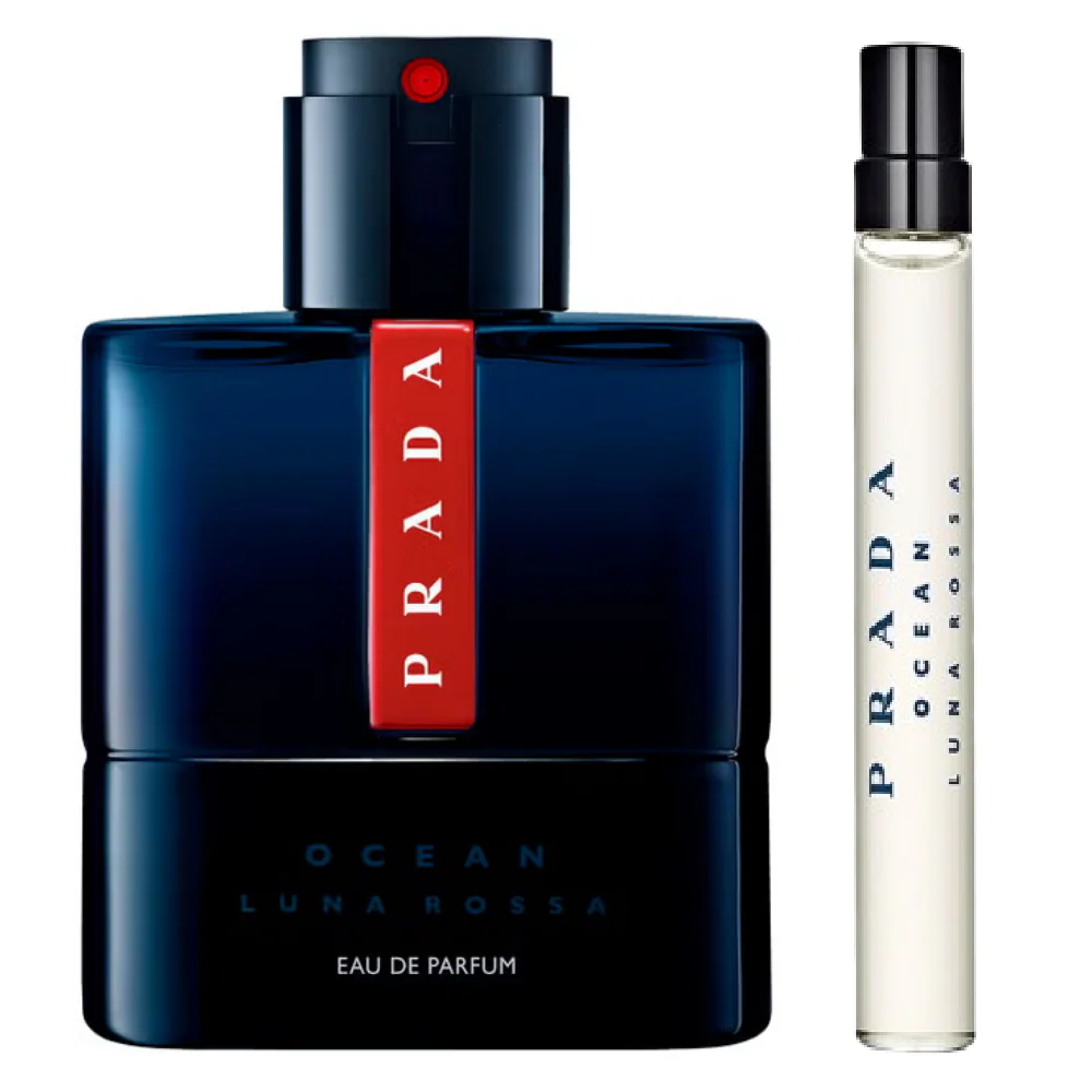 Prada Luna Rossa Ocean Eau De Parfum Gift Set 50ml - Image 2