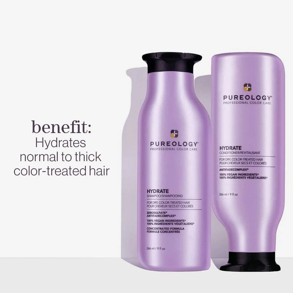 Pureology Hydrate Moisturising Shampoo 1000ml - Image 5