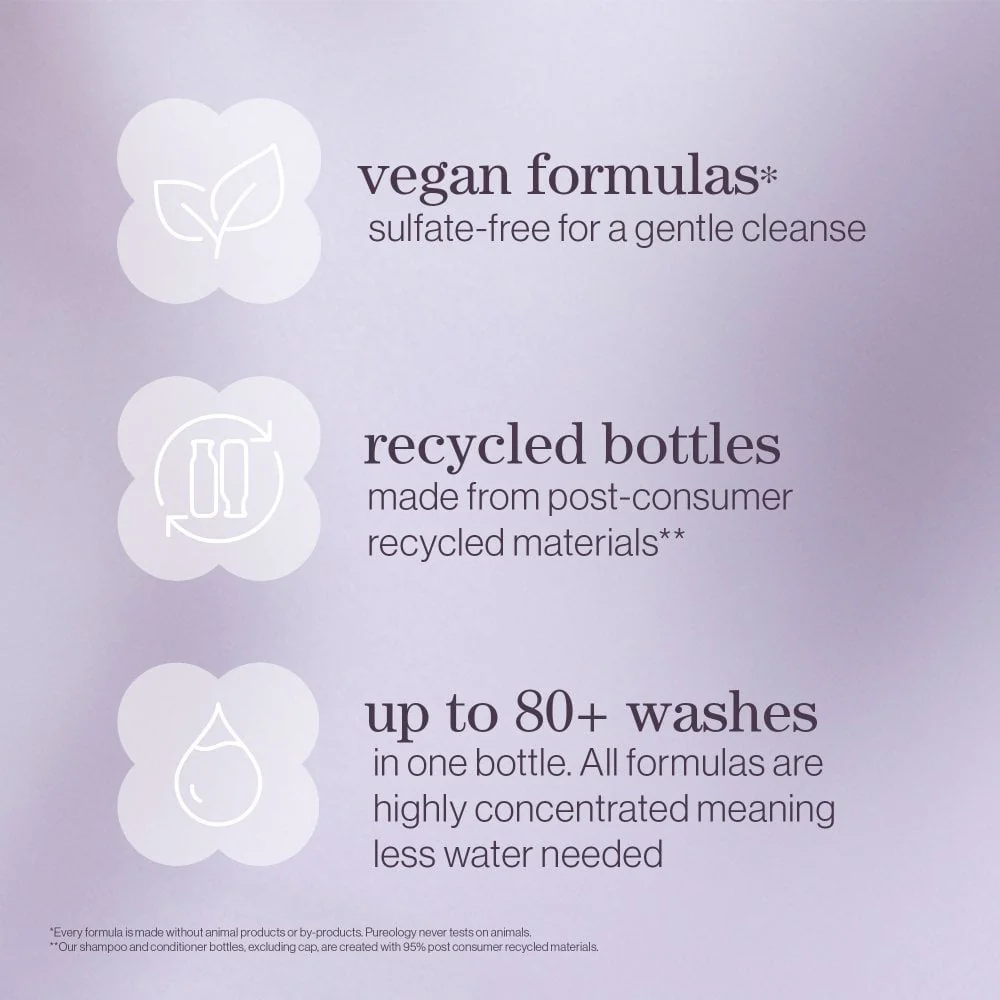 Pureology Hydrate Sheer Moisturising Shampoo & Conditioner Twin 2 x 1000ml - Image 6