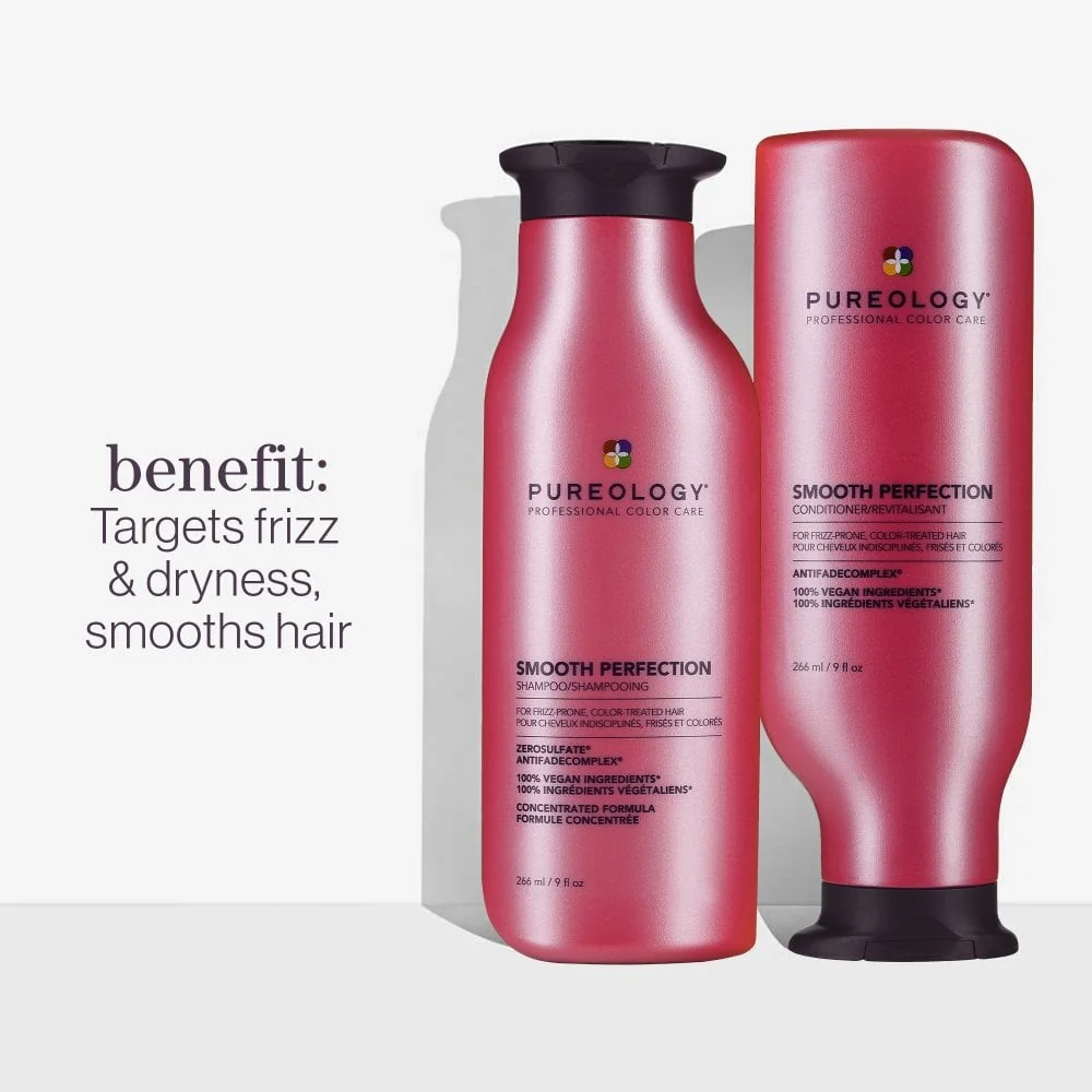 Pureology Smooth Perfection Shampoo & Conditioner Twin 2 x 1000ml - Image 2