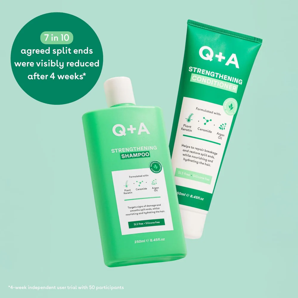 Q+A Strengthening Shampoo 250ml - Image 3