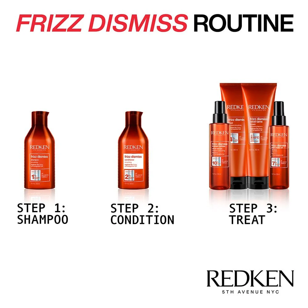 Redken Frizz Dismiss Rebel Tame Smoothing Leave-In Cream 250ml - Image 6