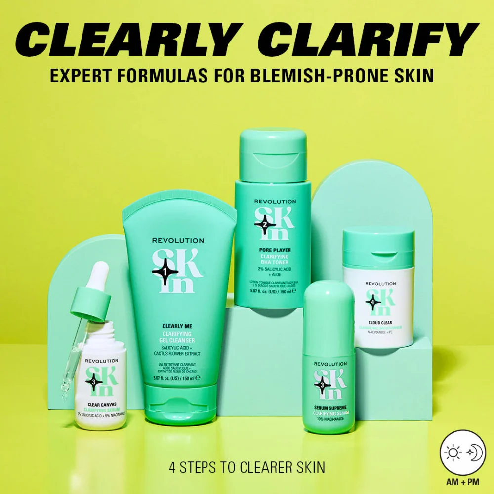 Revolution Skincare Clearly Me Clarifying Gel Cleanser 150ml - Image 5