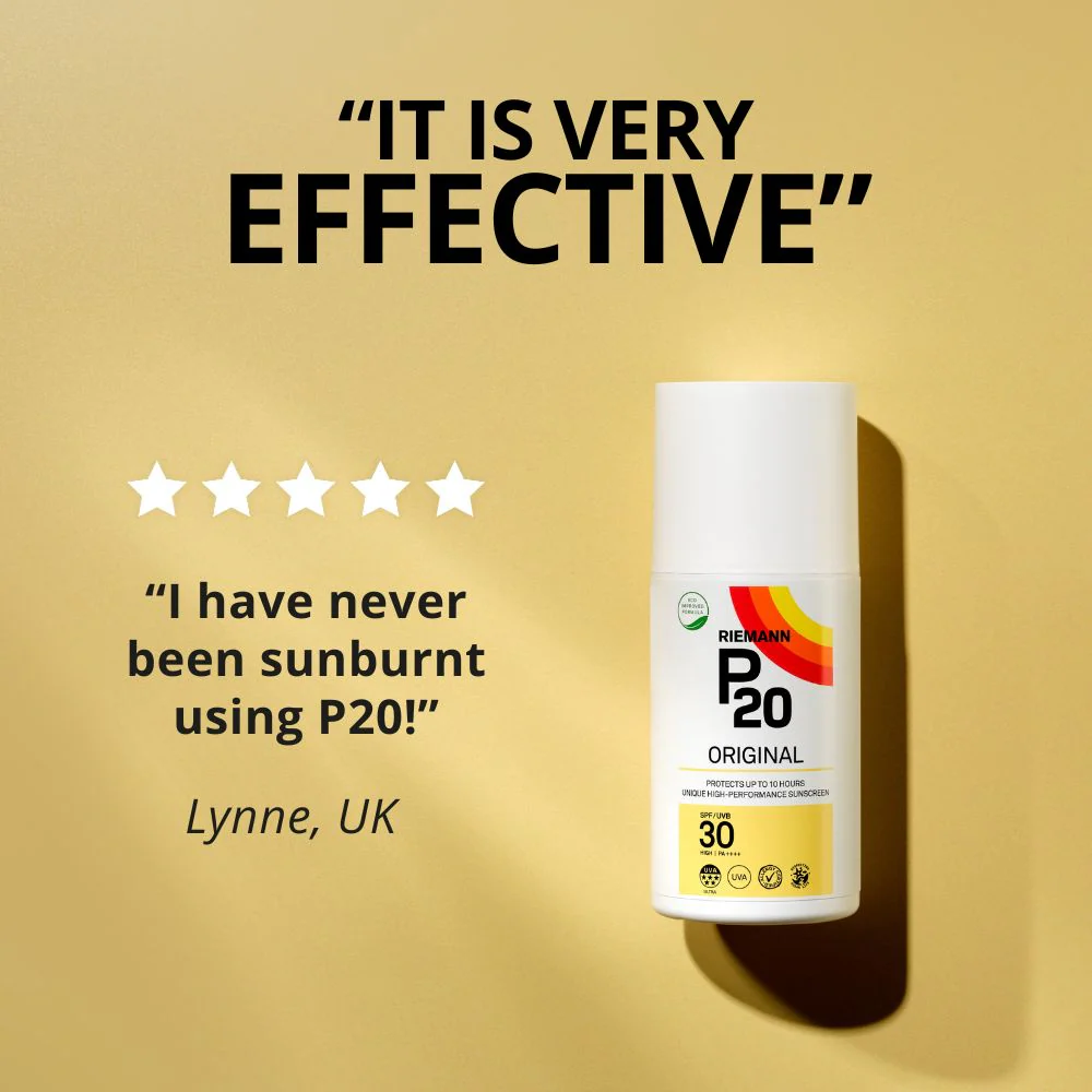 Riemann P20 Original Sunscreen Spray SPF30 100ml - Image 6