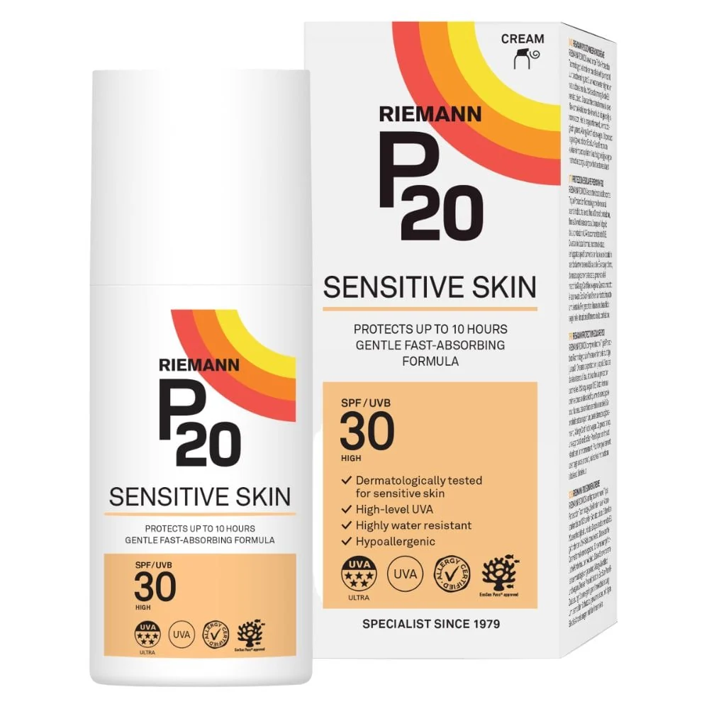 Riemann P20 Sensitive Skin Sun Cream SPF30 200ml - Image 2