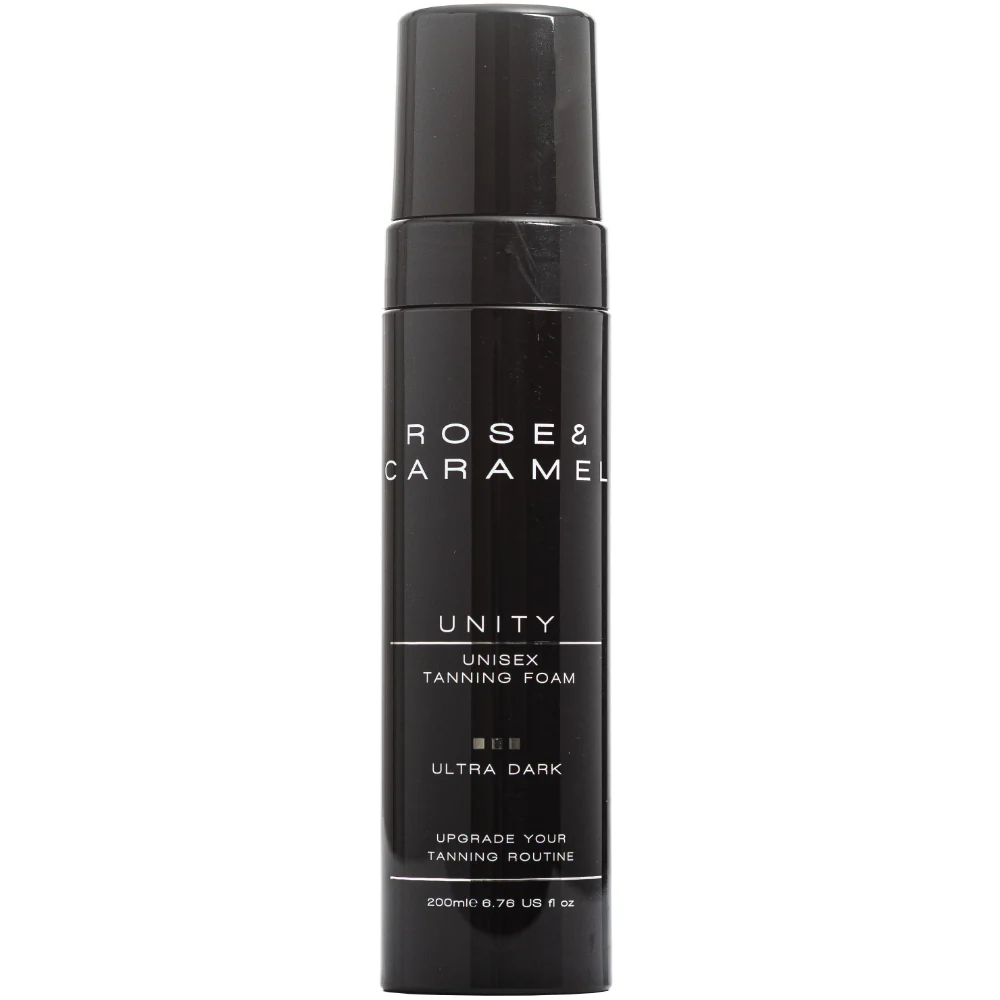 Rose & Caramel Unity Unisex Ultra Dark Unisex Tanning Foam 200ml