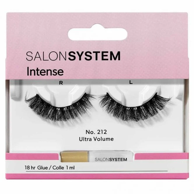 Salon System Naturalash Intense Ultra Volume Strip Lashes Black 212