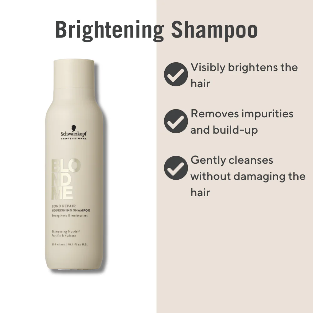 Schwarzkopf Professional Blond Me All Blondes Rich Shampoo 300ml & Conditioner 250ml Twin - Image 4