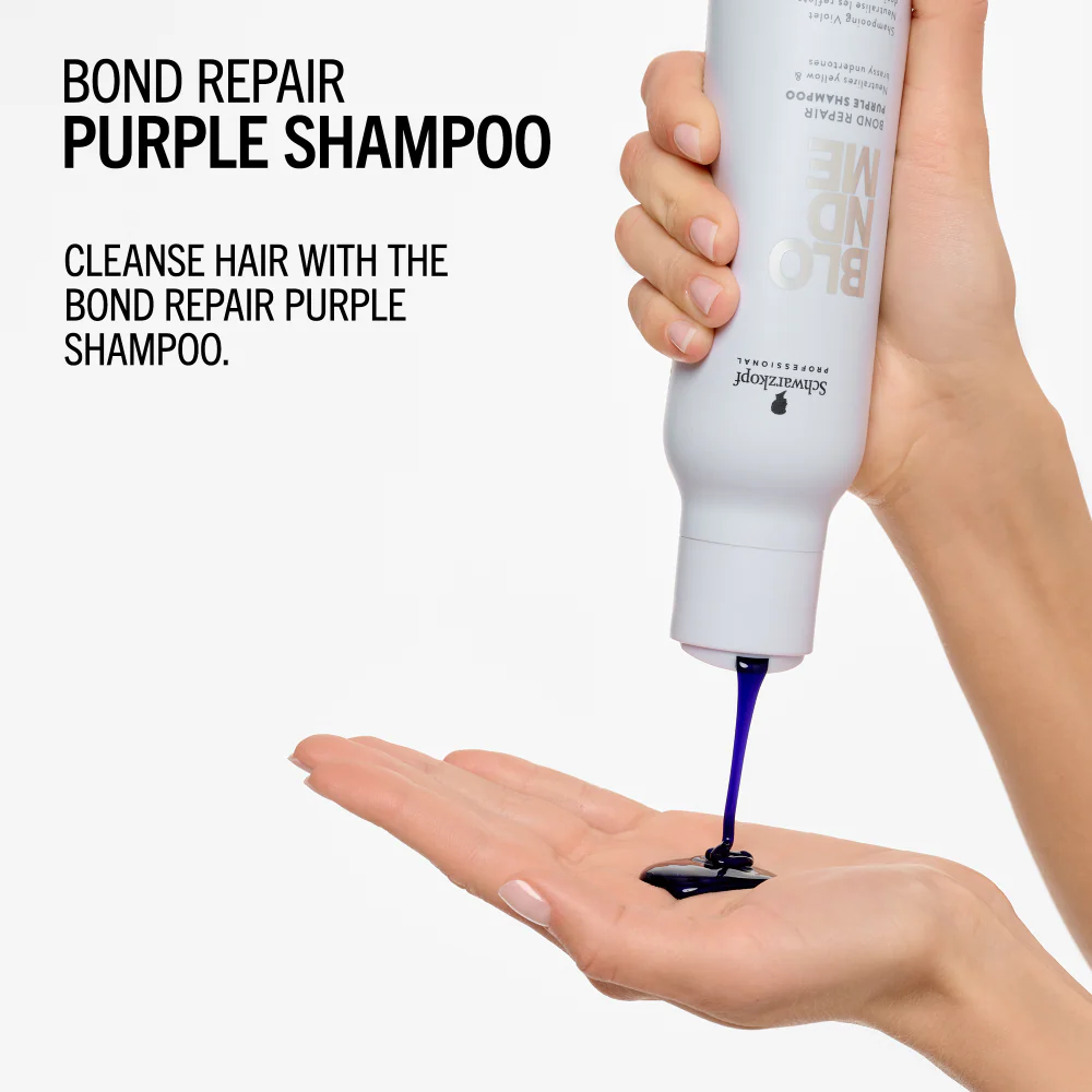 Schwarzkopf Professional BlondMe Cool Blondes Neutralising Shampoo 1000ml - Image 3