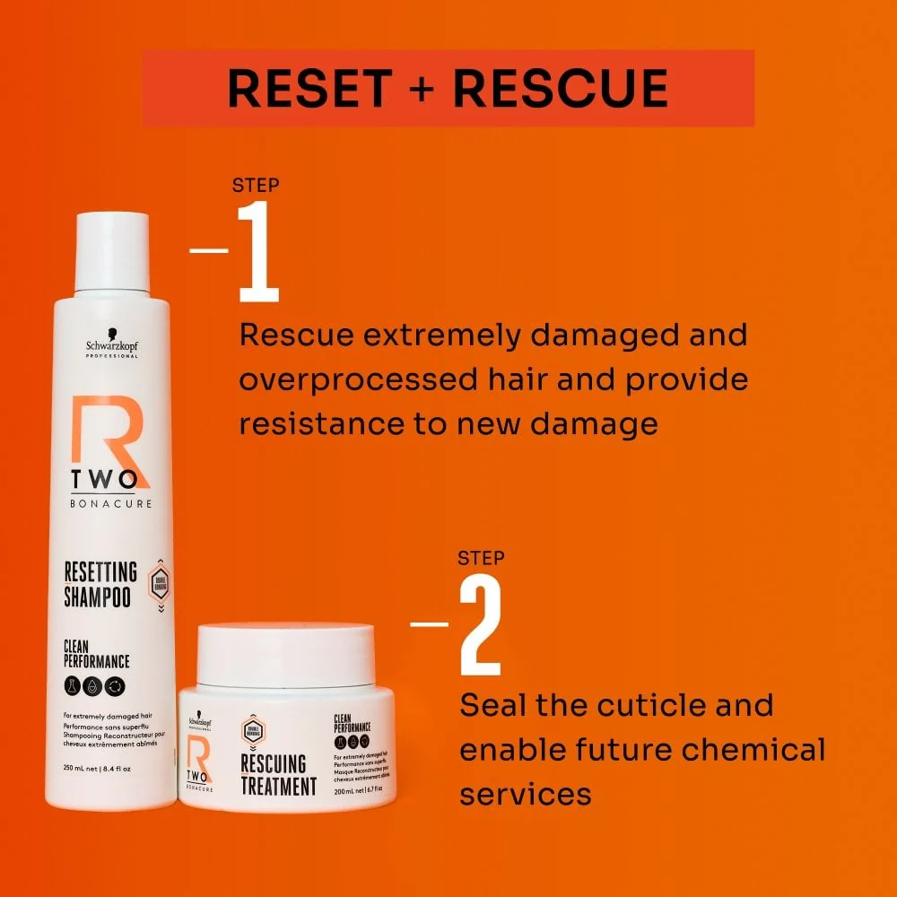 Schwarzkopf Professional R TWO Bonacure Clean Performance Resetting Shampoo 1000ml - Image 7
