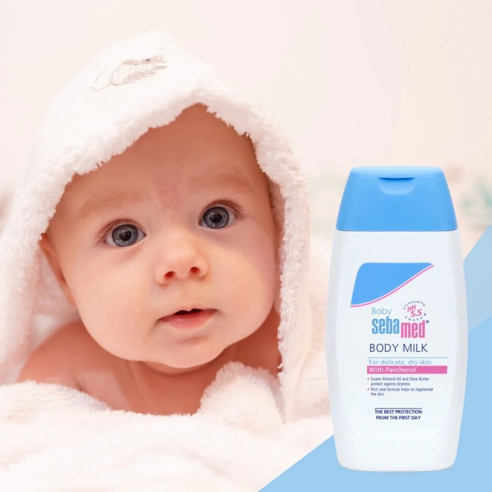 Sebamed Baby Body Milk 200ml - Image 4