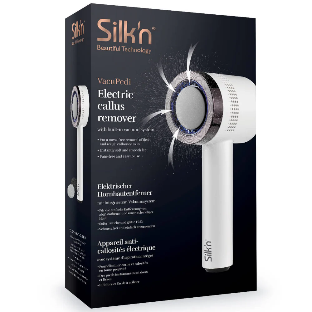 Silk'n VacuPedi Electric Callus Remover Black - Image 7
