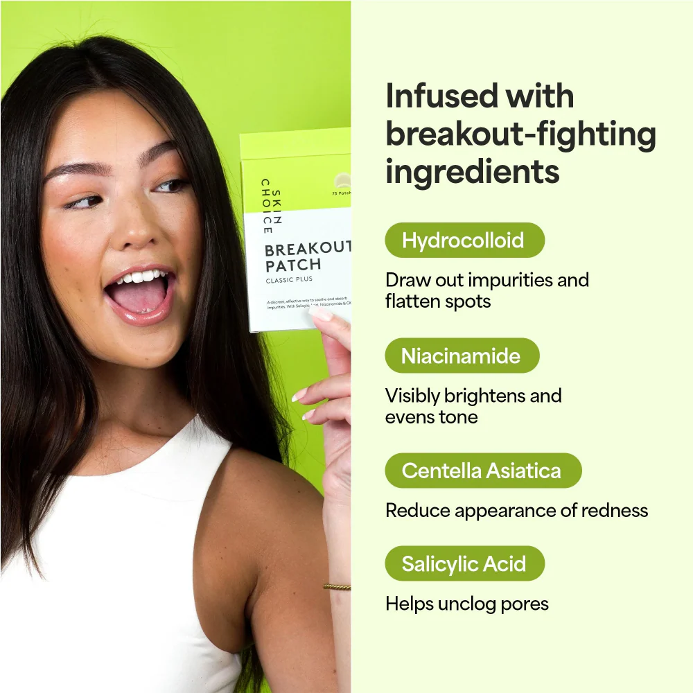 Skin Choice Breakout Patch Classic Plus x75 - Image 2