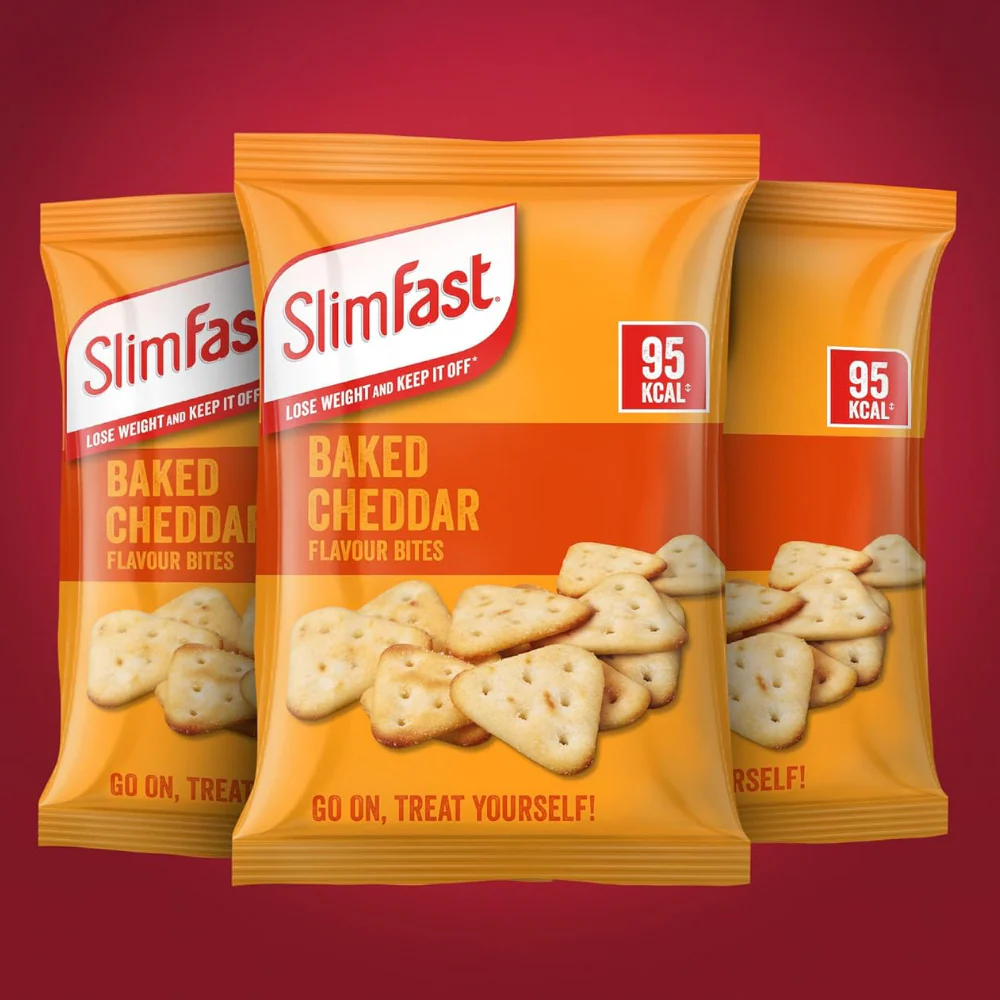 SlimFast Baked Cheddar Flavour Bites Multipack 24 x 22g - Image 6