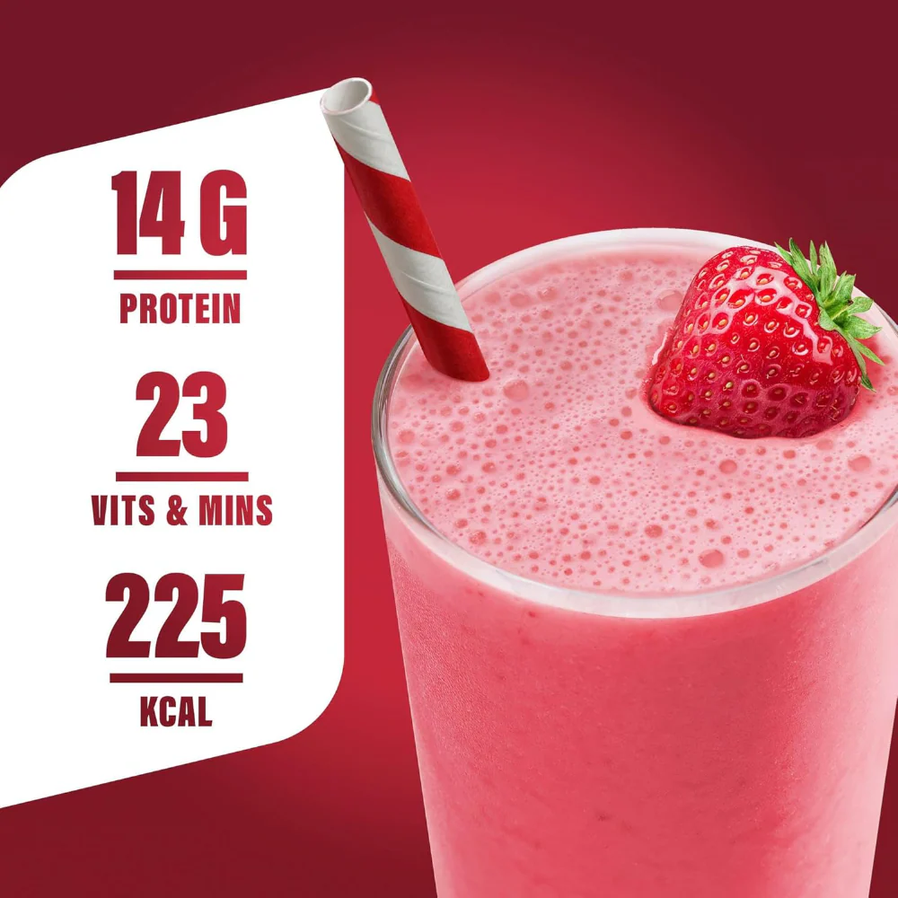 SlimFast Tasty Balanced Meal Powder Strawberry Tub 16 Servings 584g - Image 6