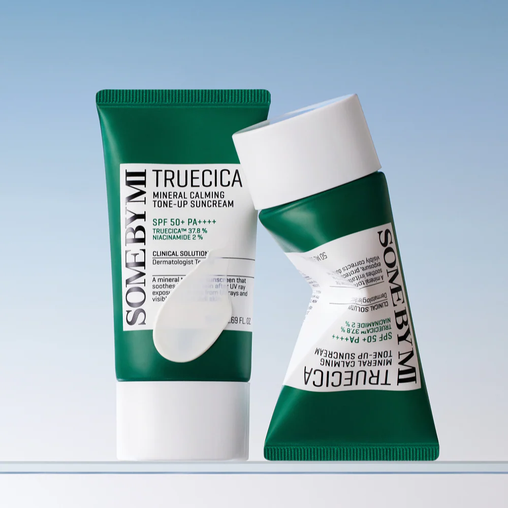 Some By Mi Truecica Mineral Calming Tone-Up Suncream PA++++ SPF50+ 50ml - Image 5