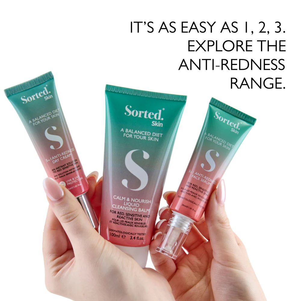 Sorted Skin 3-In-1 Anti-Redness Face Serum 30ml - Image 3