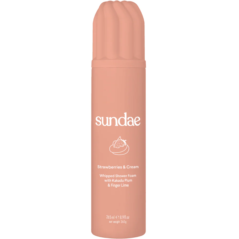 Sundae Whipped Shower Foam Strawberries & Cream 265ml