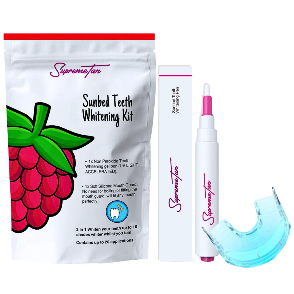 SupremeTan Sunbed Teeth Whitening Kit