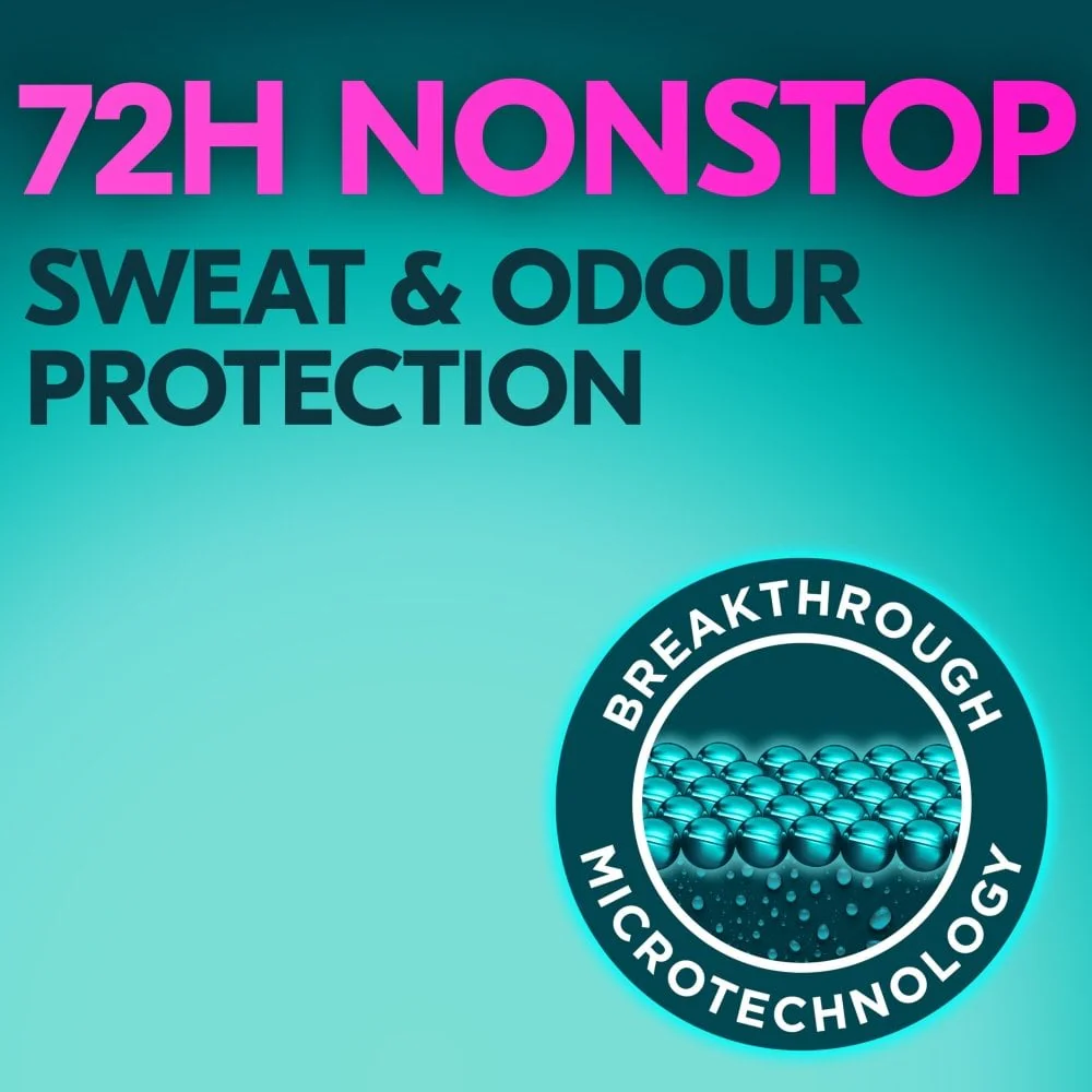 Sure Nonstop Protection 72h Freesia & Water Lily Anti-Perspirant Deodorant Spray 250ml - Image 3