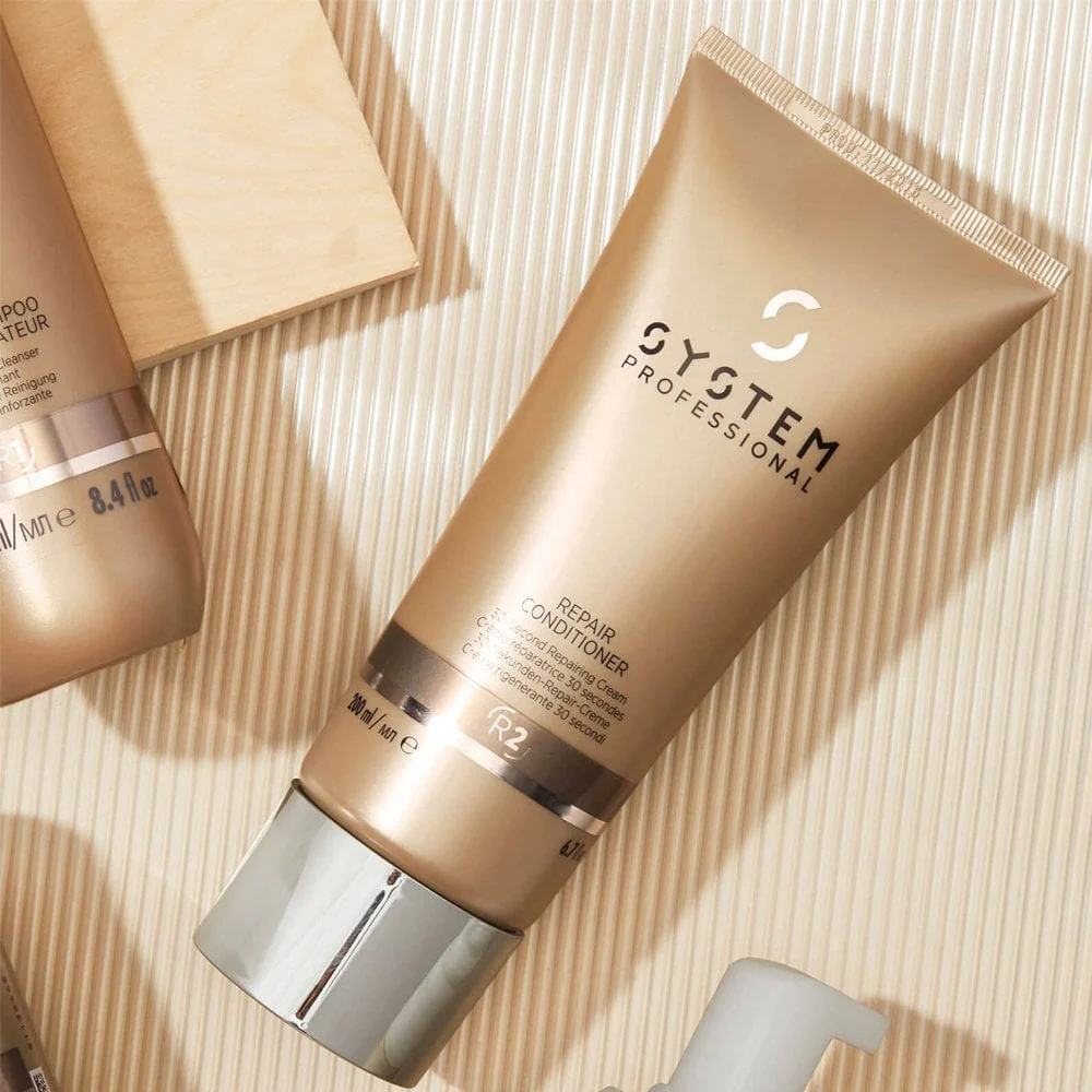System Professional Repair Shampoo 250ml & Conditioner 200ml Twin - Image 4