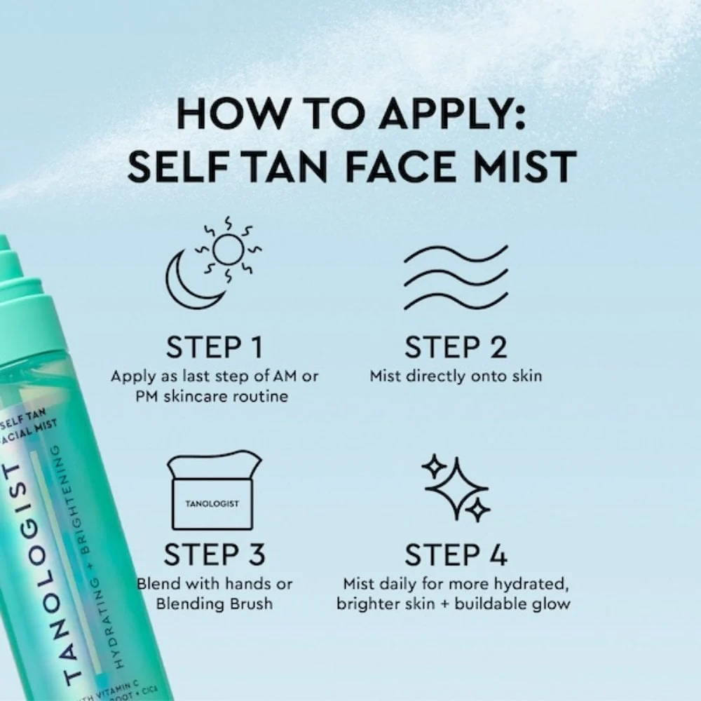 Tanologist Self Tan Facial Mist 100ml - Image 2