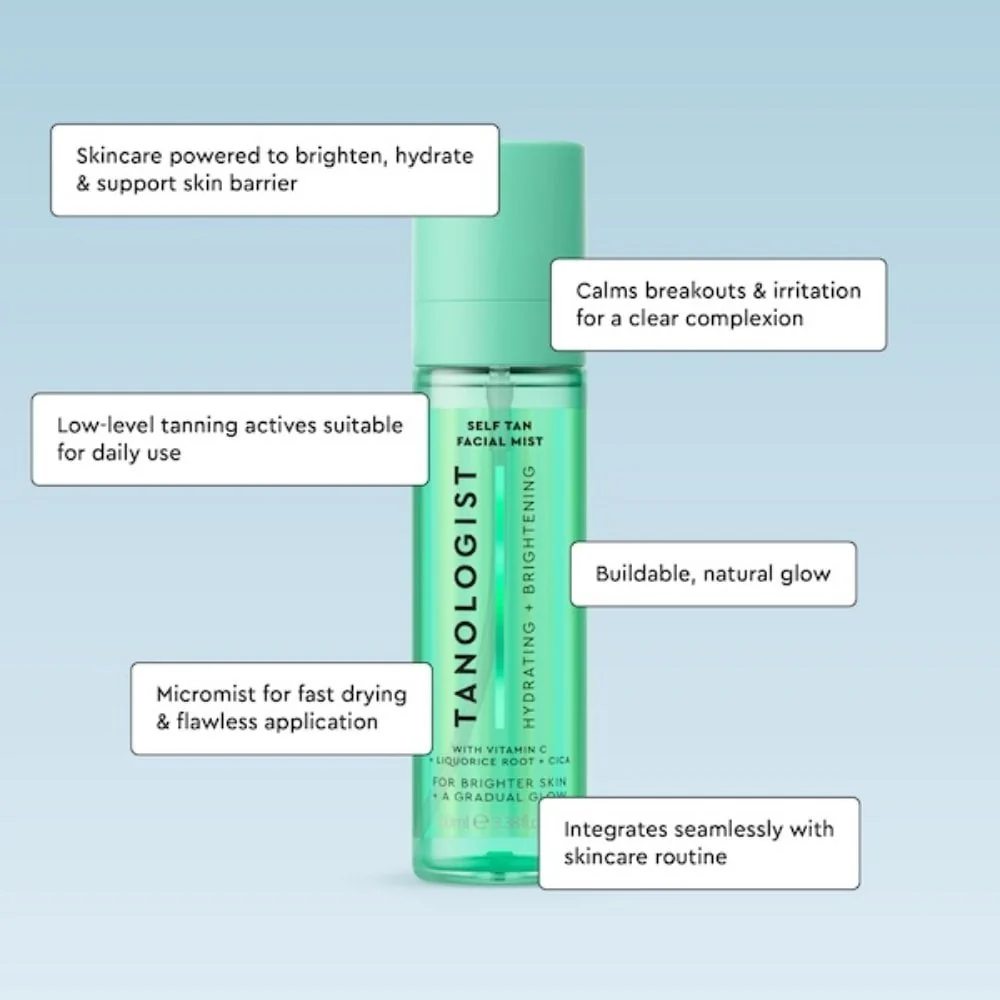 Tanologist Self Tan Facial Mist 100ml - Image 3