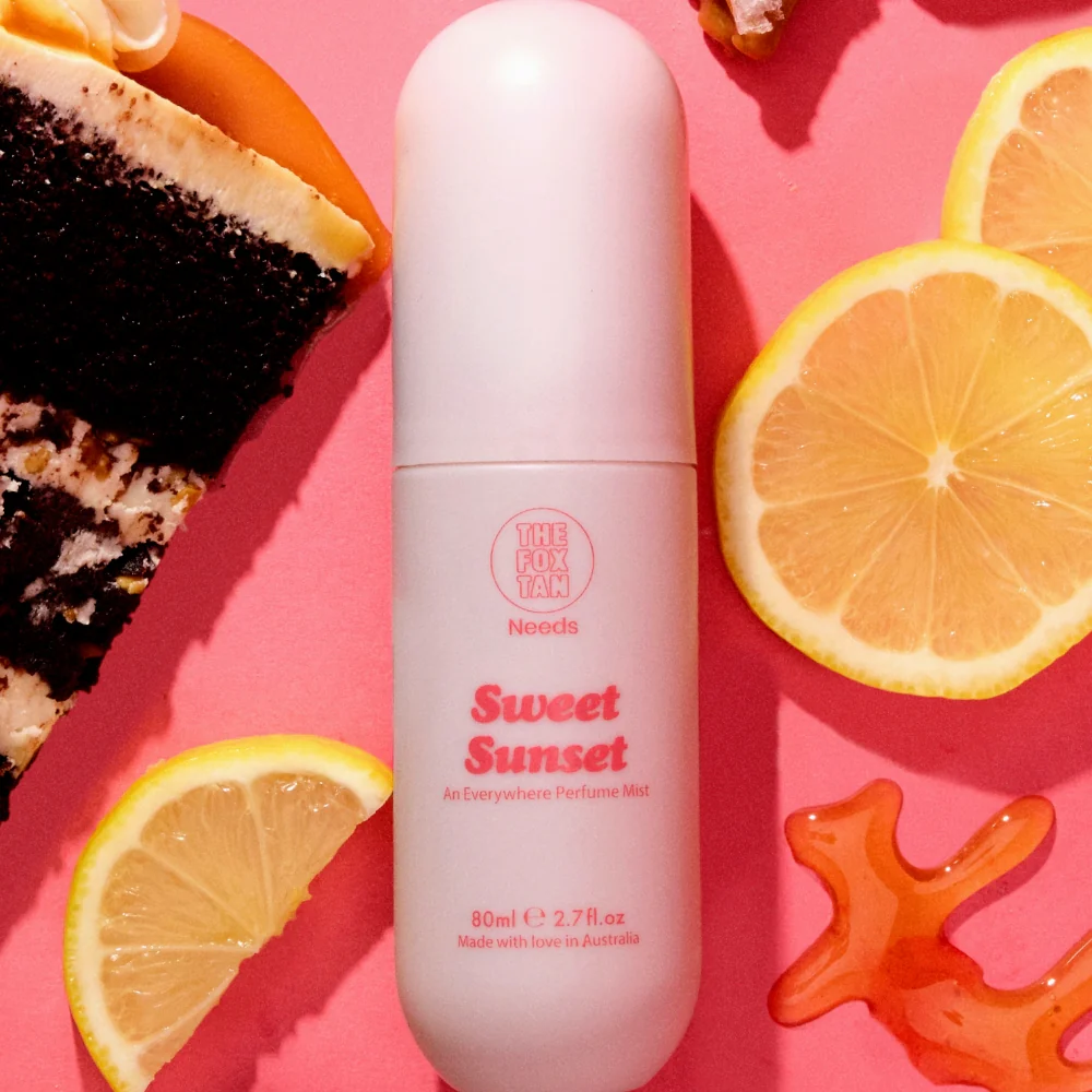 The Fox Tan Sweet Sunset Perfume Mist 80ml - Image 2